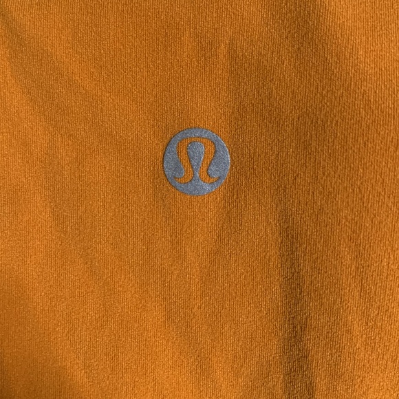 Lululemon- Sz 10&14- Autumn Orange- Align 8” Onesie Tank Top- Double Lined - Picture 12 of 15